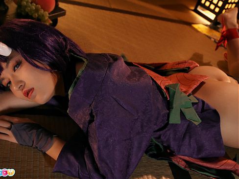 Cospuri Aika Suzumiya in Shuten Douji Cosplay